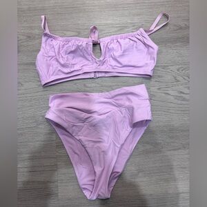 Aerie Light Purple Bikini Set